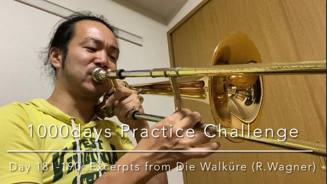 Day 181-190: Die Walküre (R.Wagner) from 1000days Practice Challenge