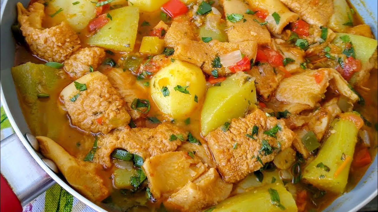 COMO FAZER BUCHO DE BOI (Dobradinha) FÁCIL E GOSTOSO COM BATATA E CHUCHU