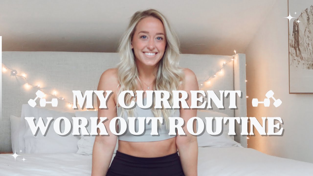 MY CURRENT WORKOUT ROUTINE | at home workouts, fat loss routine, workouts for beginners