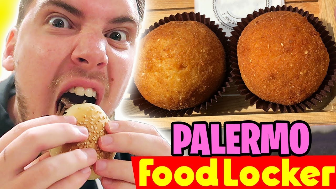 MIKE vs CIBO SICILIANO - SPECIALE: PALERMO (Pane ca Meusa, Panelle, Arancine) - FOOD LOCKER #12