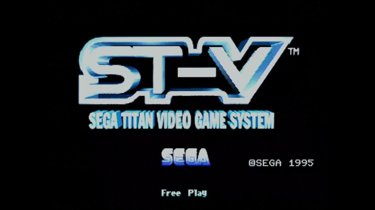 Test SEGA ST-V bios & rolling demo - Real Hardware - Unfortunately saturated sound