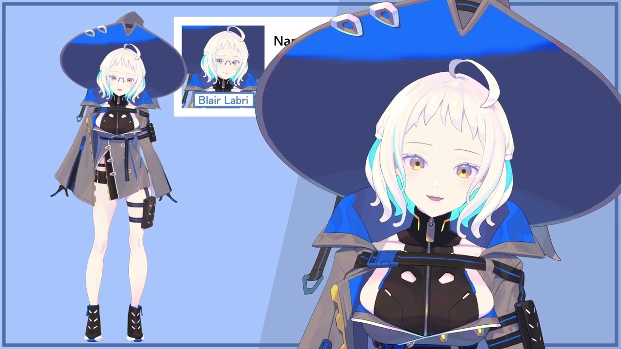 【Showcase】Blair Labri (Live2D Vtuber model)