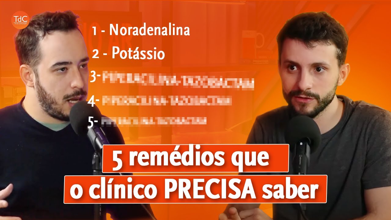 Guia do internista: Os 5 medicamentos da rotina hospitalar