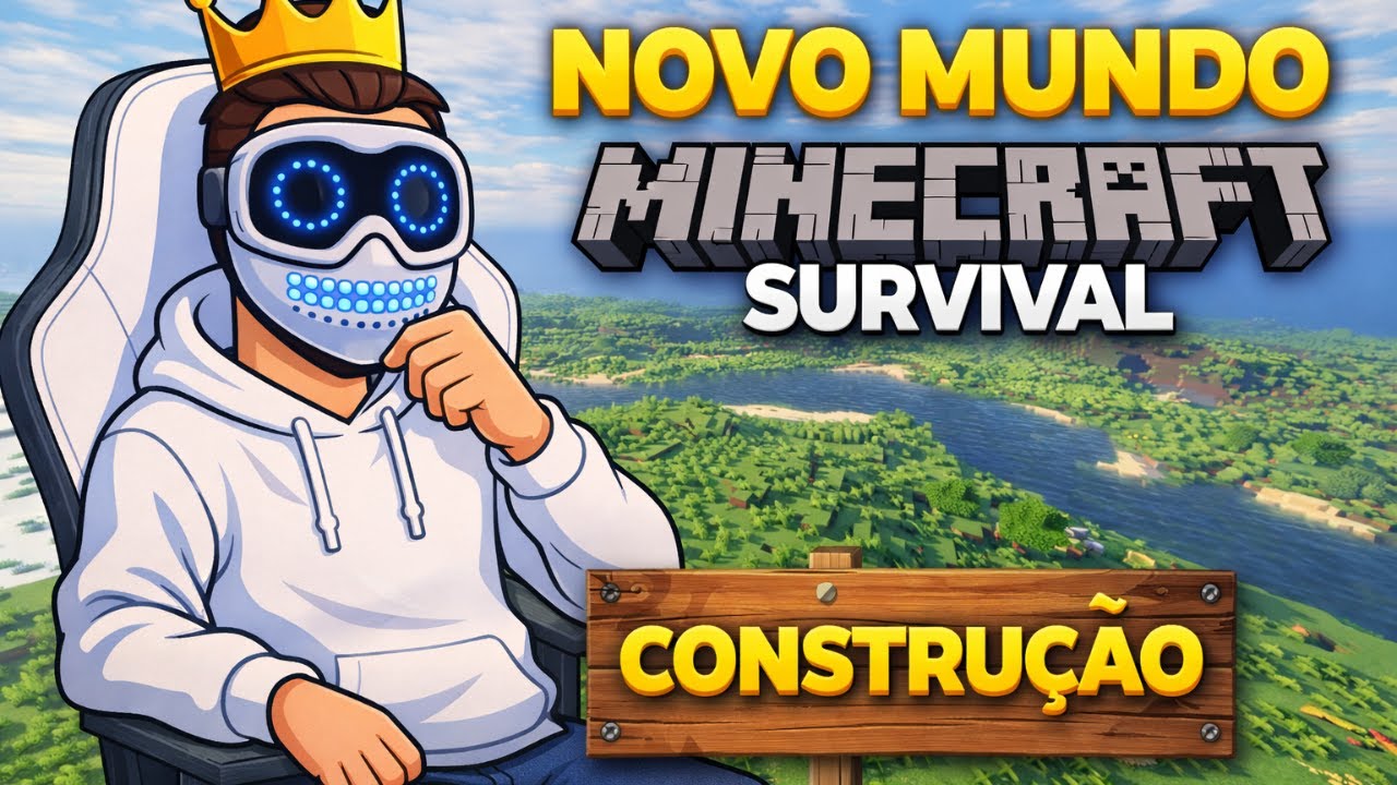 🌍 Minecraft Saga #1 | O Primeiro Dia no Mundo Survival