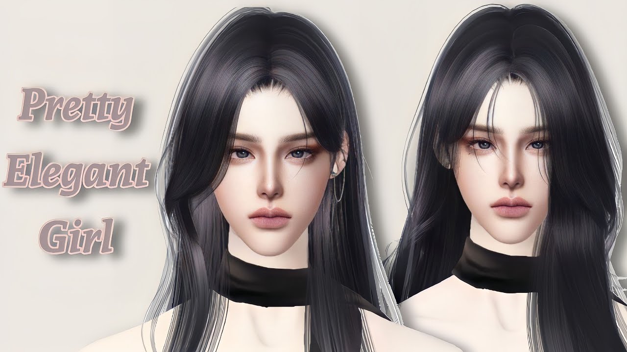 Zepeto Face Tutorial Pretty Elegant Girl- Non Pro & Pro Mode ||Zepeto Oplas|| Pretty Girl|| by Denn