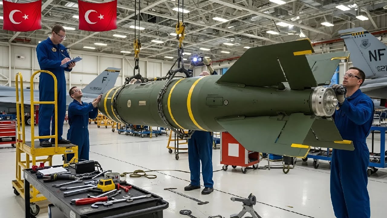 Türkiye Converts Standard MK-84 Guided Bombs to High-Precision Smart Munitions