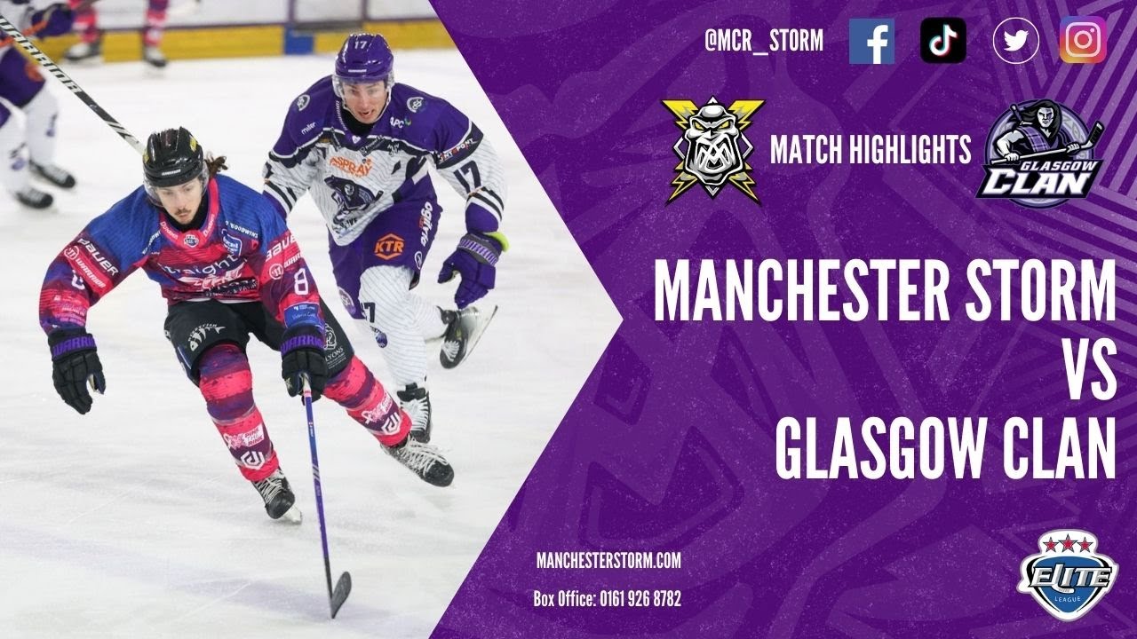 Goals - Manchester Storm v Glasgow Clan