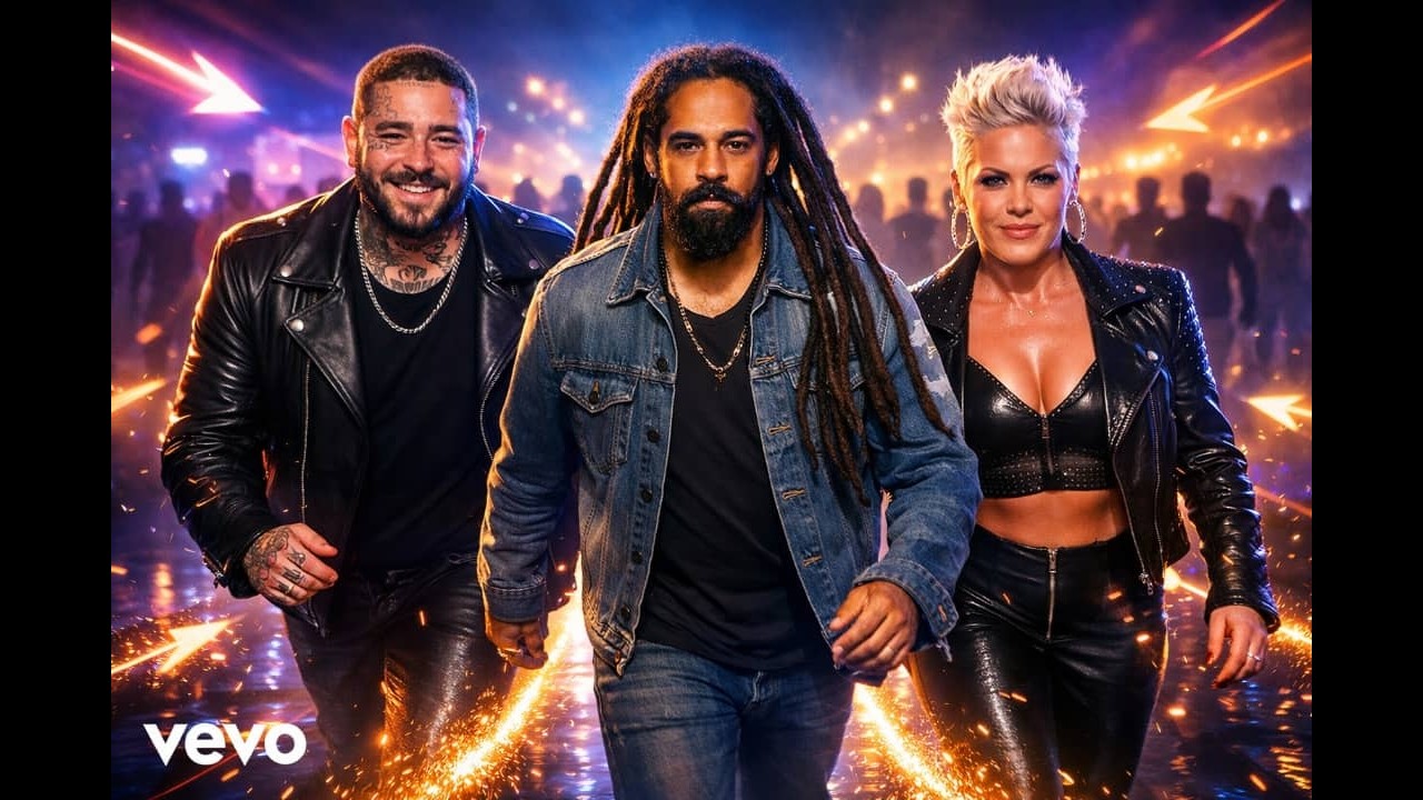 Post Malone ft Damian Marley and p!nk- Follow Me (AI Music Video 2026)