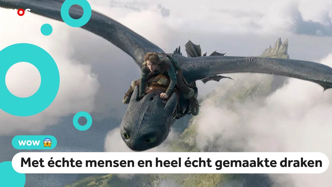 Nieuwe versie van 'Hoe tem je een draak?' in de bioscoop