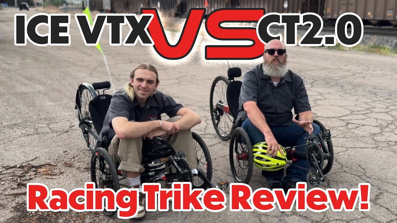 Which Trike is REALLY The Fastest? - Carbontrike CT 2.0 vs ICE VTX Racing Trikes - RIDING REVIEW