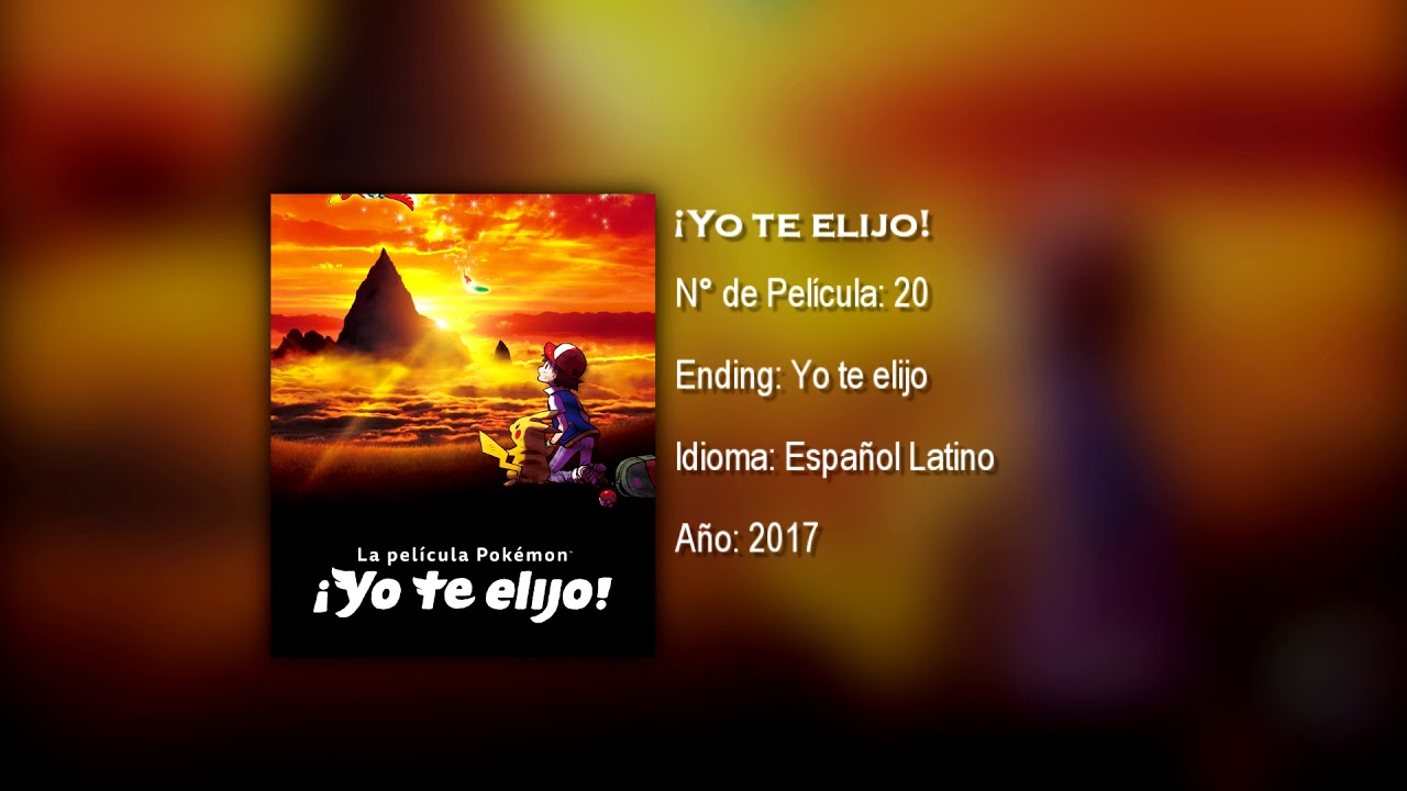 La película Pokémon: ¡Yo te elijo! | Ending | [Español Latino]