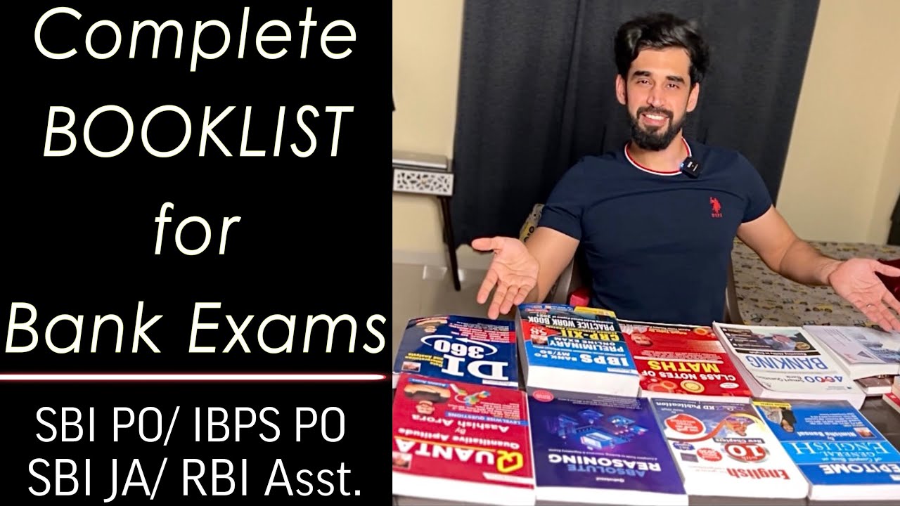 Best Books for Bank Exams 2024♦️SBI PO/ IBPS PO/ RBI Asst. & Clerk Exams