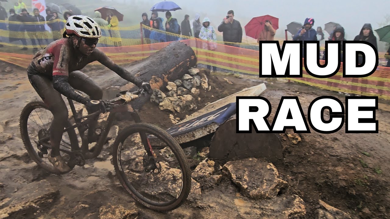 UEC MTB EUROPEAN CHAMPIONSHIPS highlights - Women Elite XCO Race in epic conditions: supporter's POV