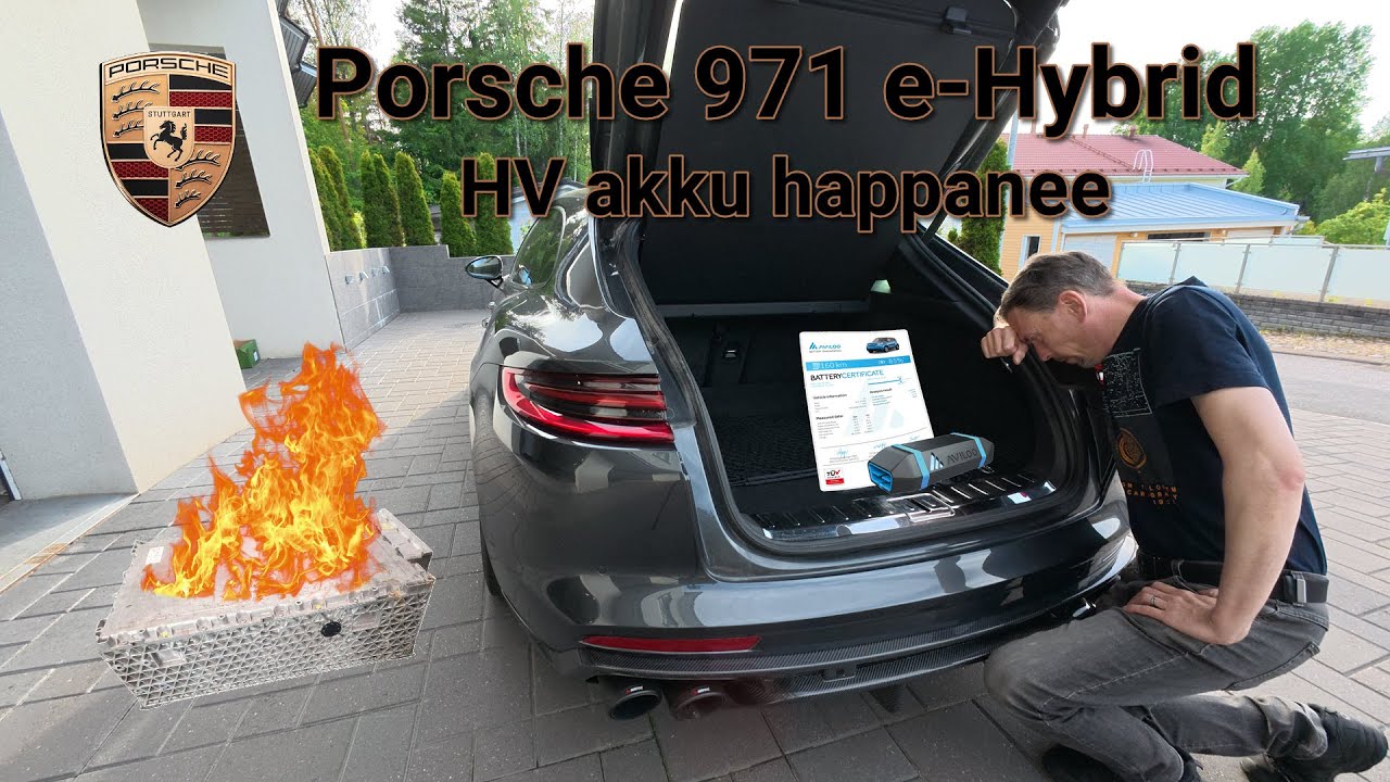 Porsche e-hybrid | 110tkm Aviloo akkutesti