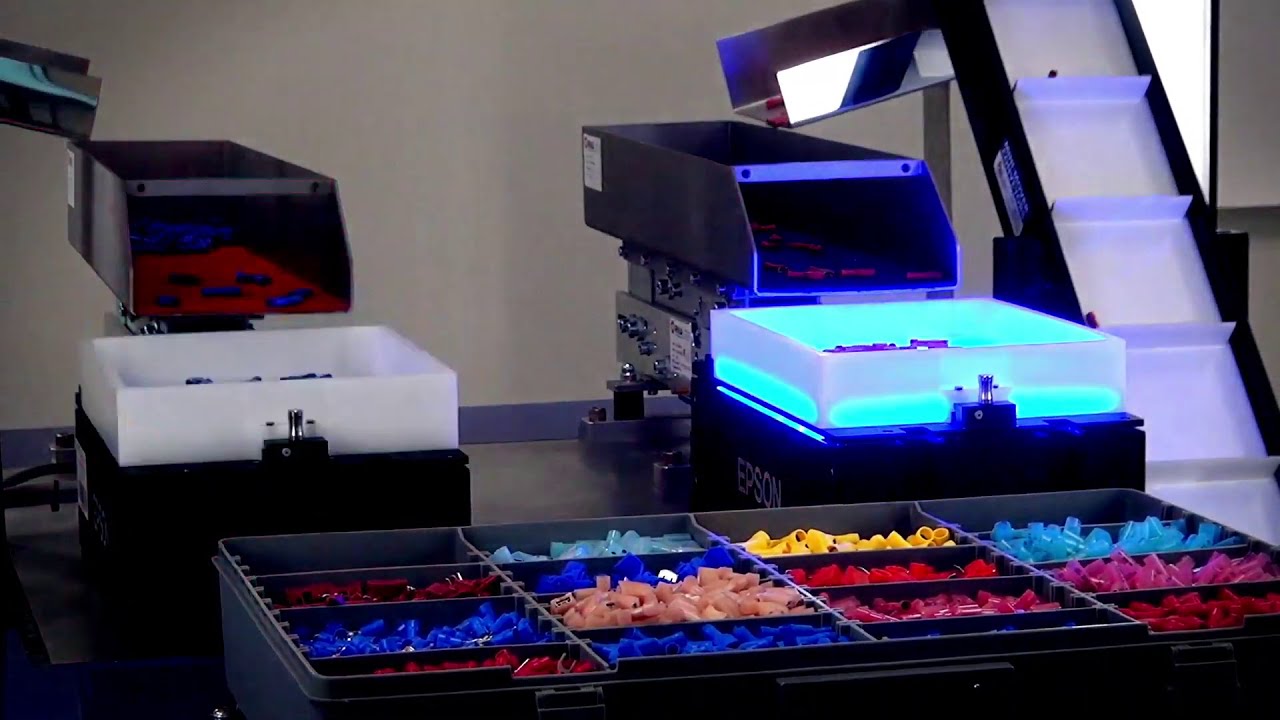 EPSON IntelliFlex – um sistema 100% integrado Epson numa aplicação aplicação de kitting