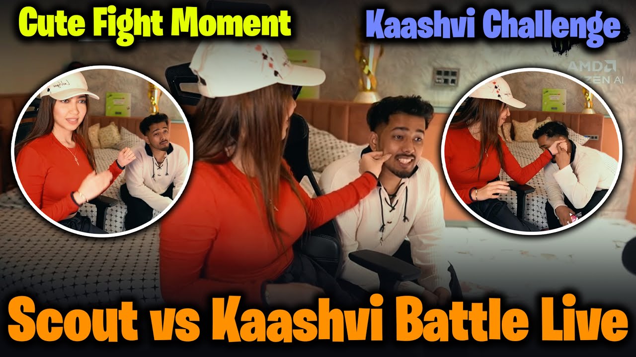 Scout vs Kaashvi Live Challenge Turns Into Cute Fight Moment 💙