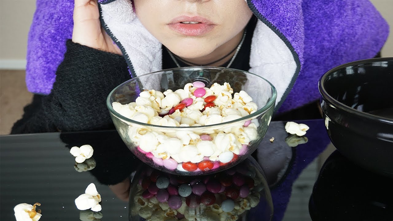 CRUNCH/CHEWY CANDY | POPCORN Satisfying ASMR