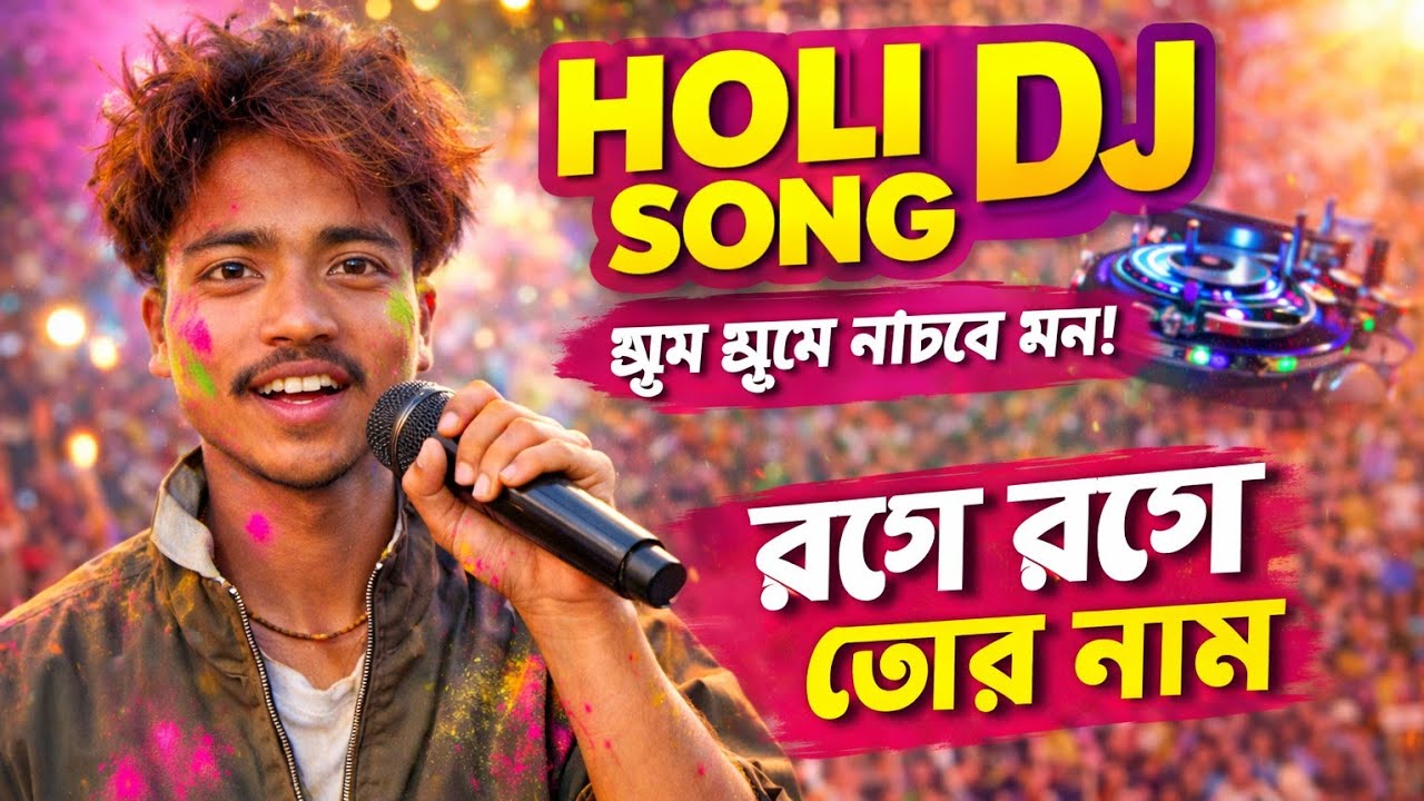 Pure Voice Sujit | Holi DJ Blast 2026 | Rangon Mein Tera Naam | Full Party Dhamaaka