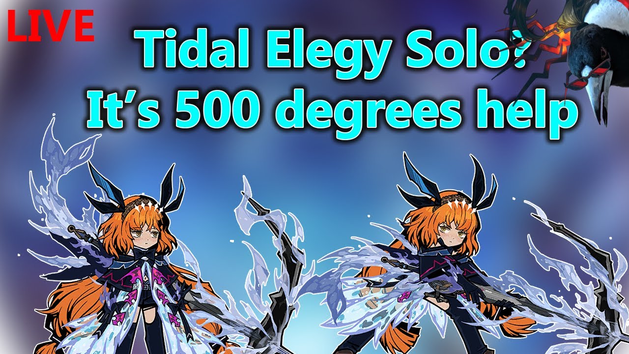 MDE but I can literally only attack with Tidal Elegy, but it's also reset day