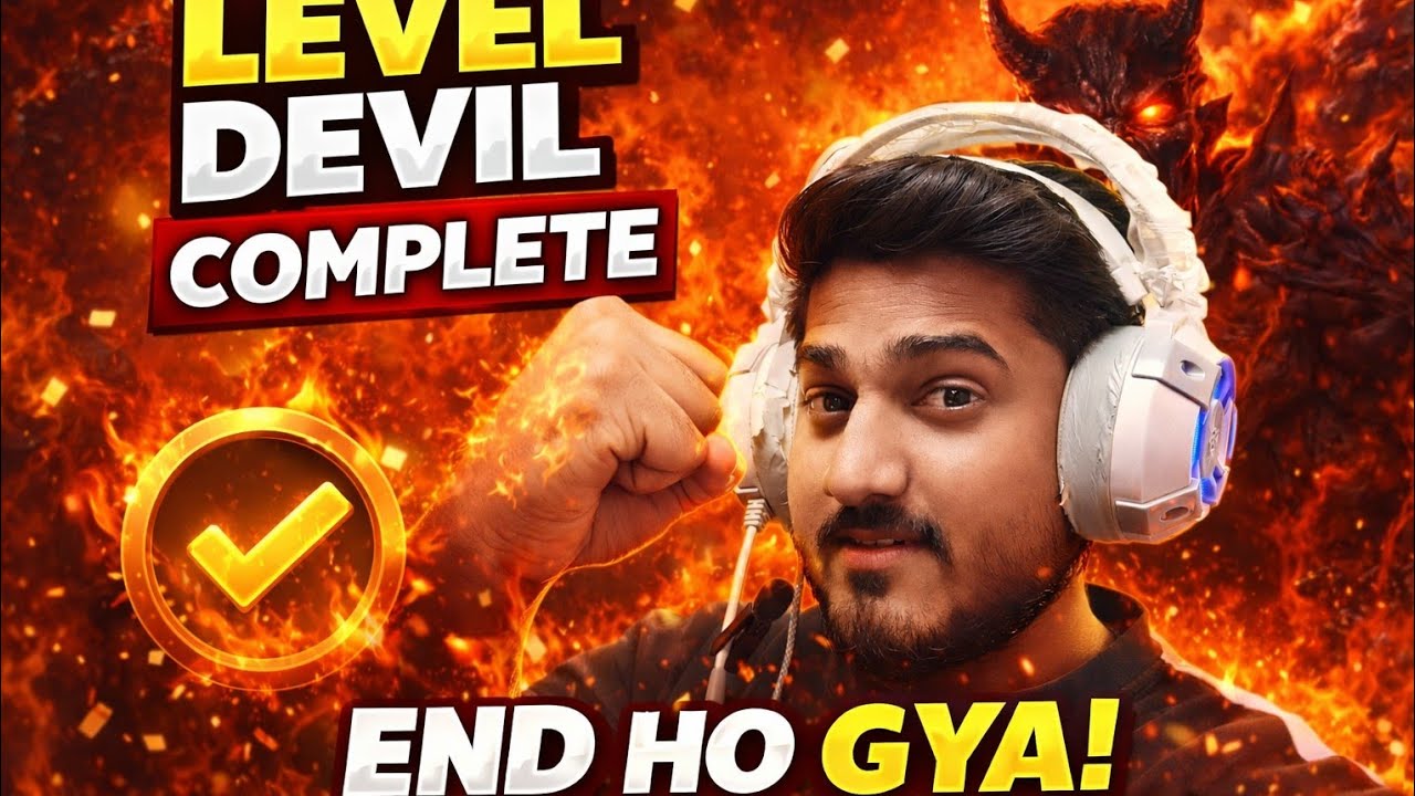 “Level Devil Game Officially Over 😈 | Ye game trauma de gaya 🤪😜🔥”