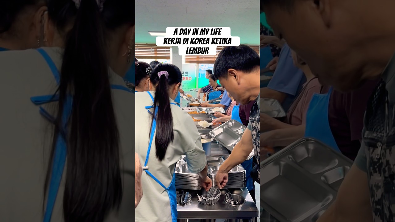 Hari hari sebagai tki korea ketika lembur sampe malem