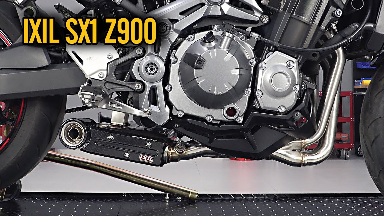 IXIL SX1 (EC) Exhaust Kawasaki Z900 Sound & Installation