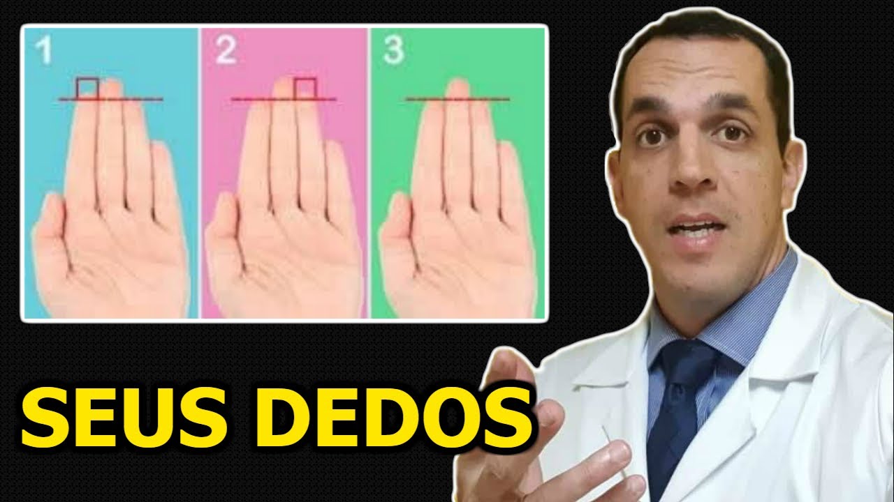 SAIBA O QUE O TAMANHO DOS SEUS DEDOS DIZEM SOBRE VOCÊ