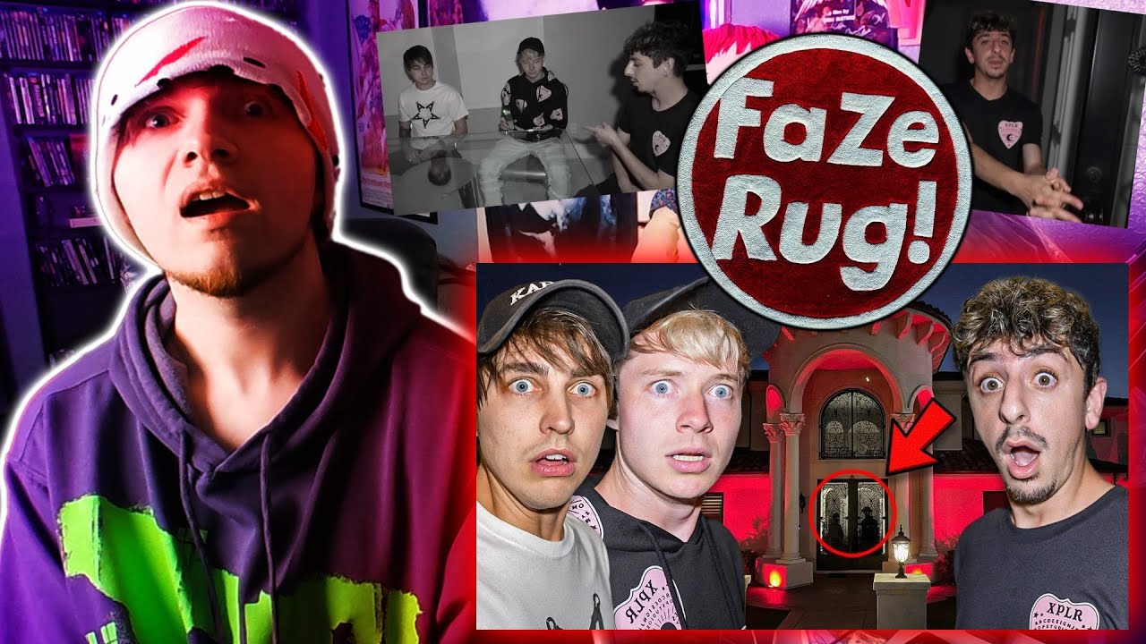 The Night We Caught a Ghost on Camera.. (ft. Sam & Colby) | FAZE RUG REACTION