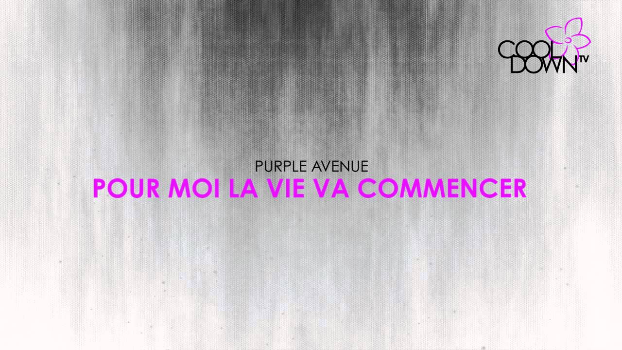 Pour moi la vie va commencer - Purple Avenue  (Lounge Tribute to Johnny Hallyday) / CooldownTV