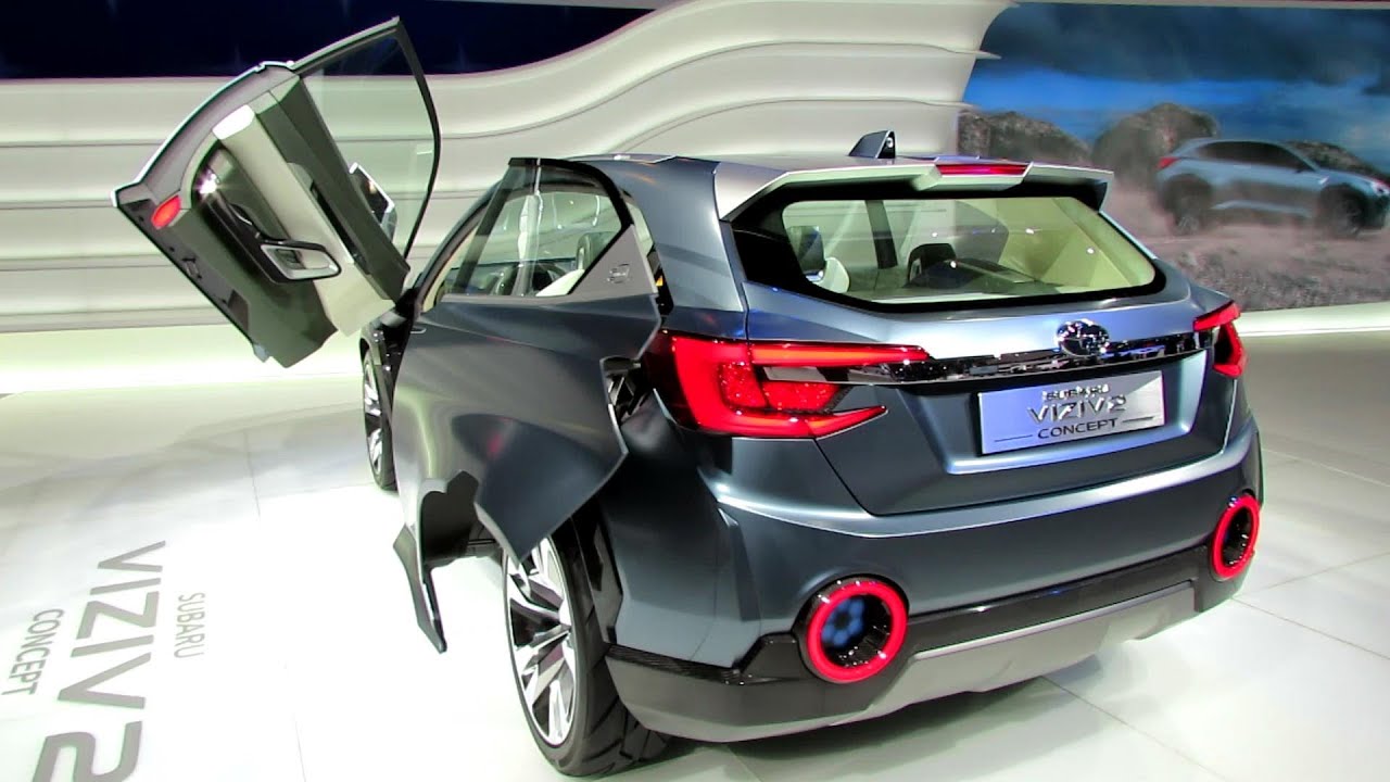 2015 Subaru Viziv 2 Concept - Exterior and Interior Walkaround - Debut at 2014 Geneva Motor Show