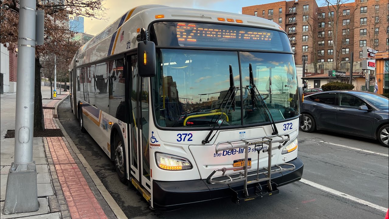 Bee-Line: On Board 2019 NFI XDE60 Hybrid Artic #372 On Bus 62 Express To New Rochelle: (01/25/2022)
