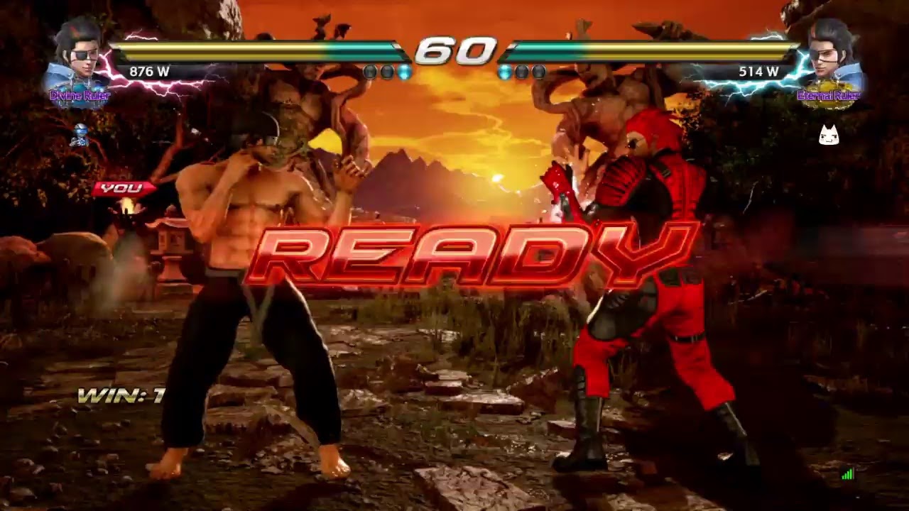 Tekken 7 Hwoarang Ranked Fights PS4
