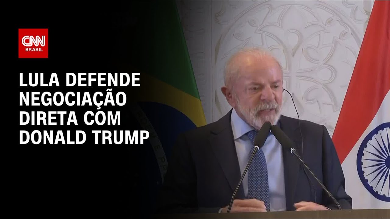 Tarifas: Lula defende negociação direta com Donald Trump | AGORA CNN