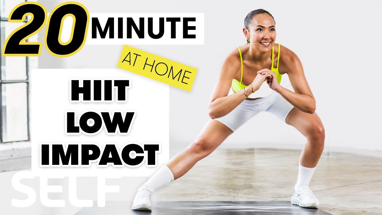 20-Minute Low Impact Full Body HIIT Workout | Sweat with SELF