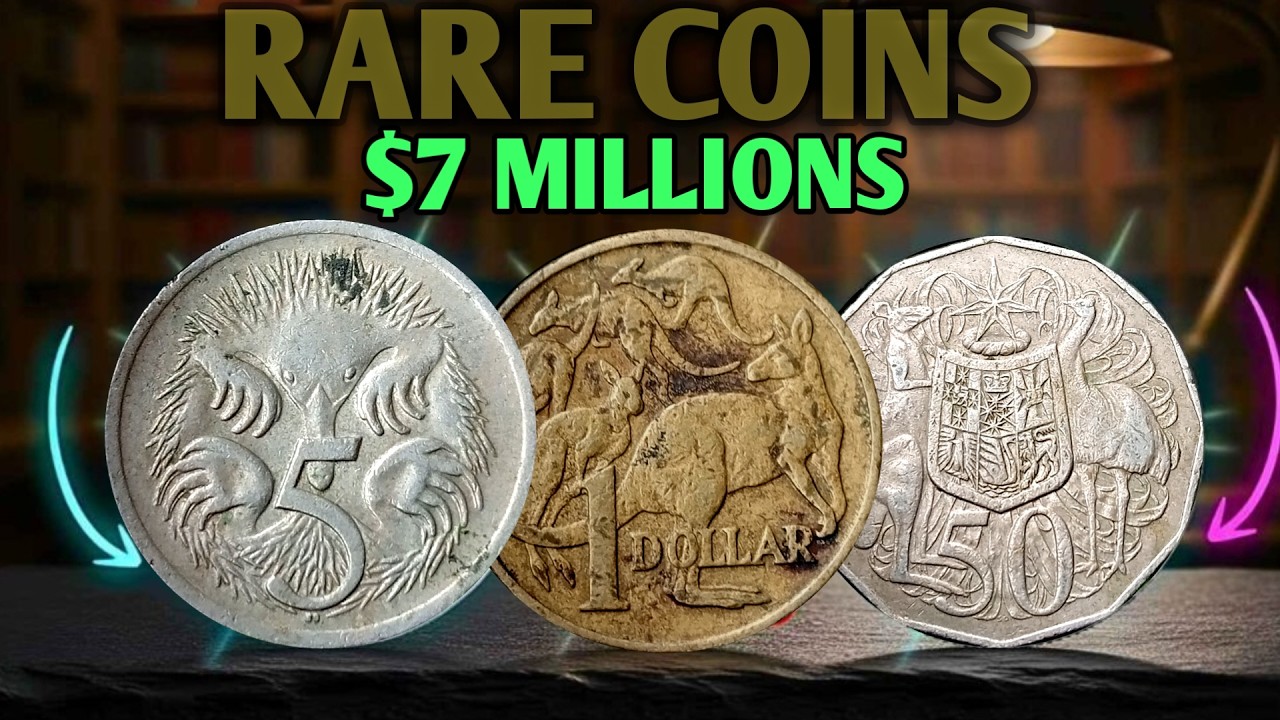 Top 4 Most Expensive Australian Coins Worth $500K+ | Rare Coin Treasures Revealed!