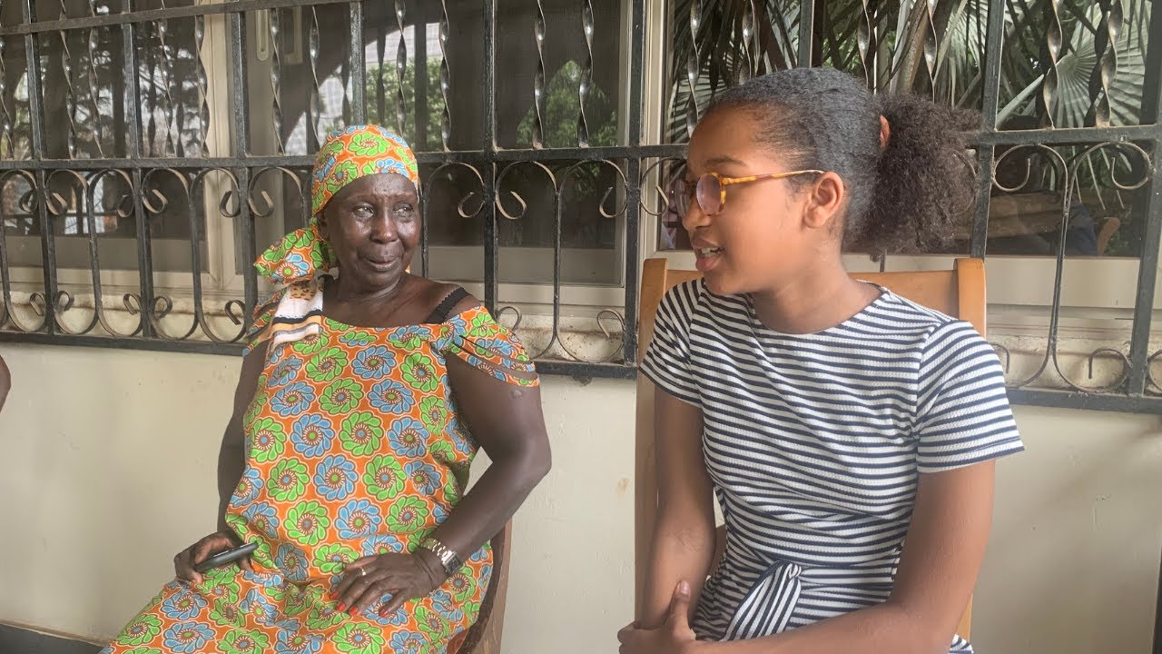Children Meeting Their Grandma For The First Time After Moving To Ghana From The UK.
