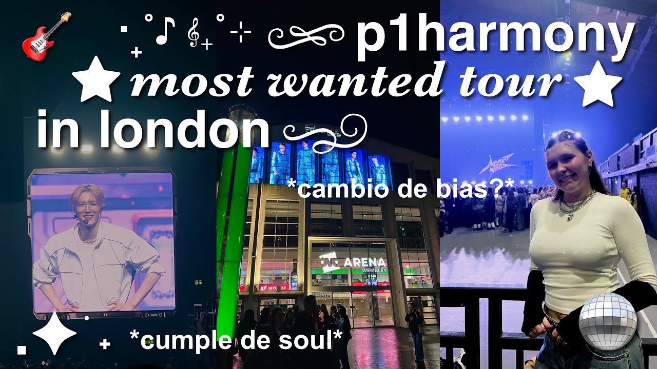 P1HARMONY MOST WANTED TOUR IN LONDON VLOG | emilia bardo ;)