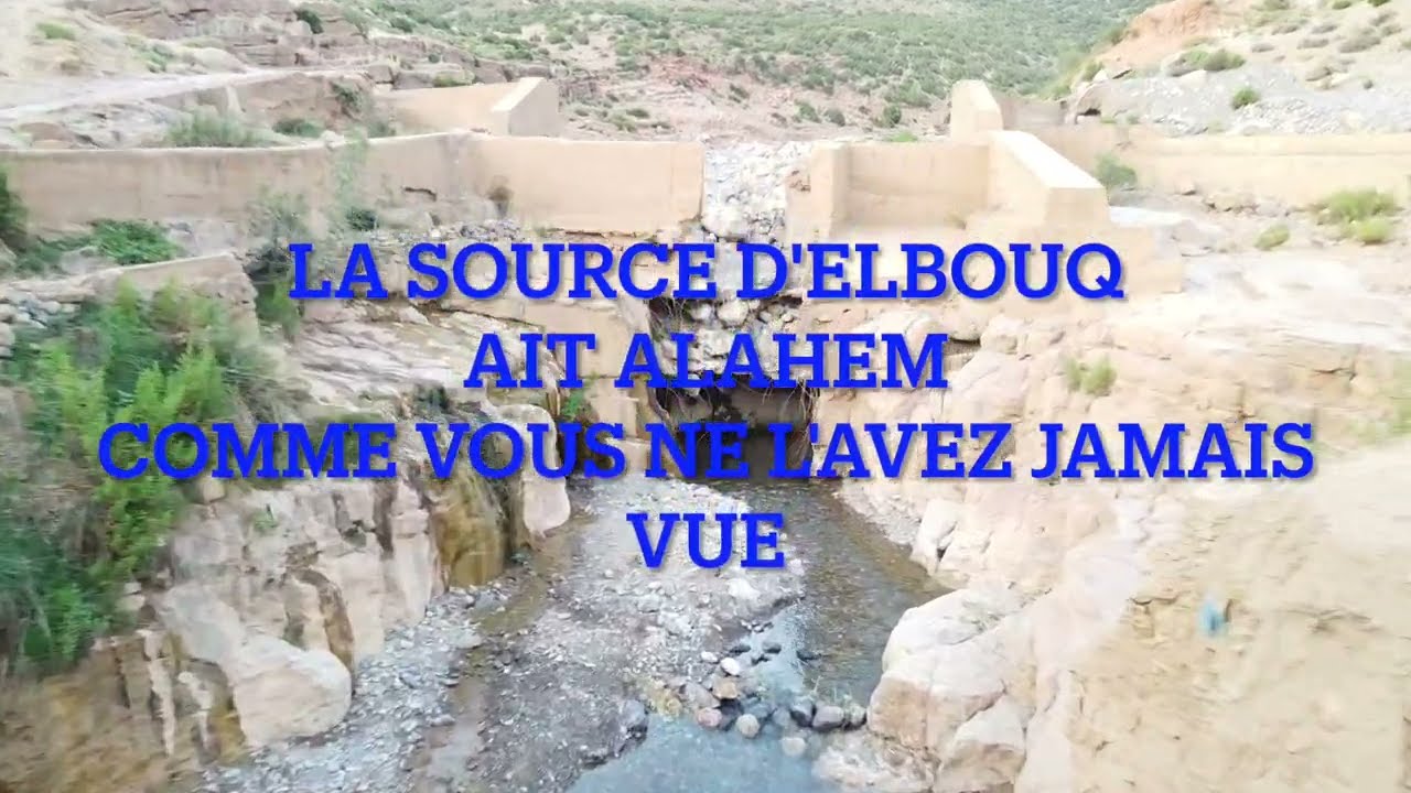 مناظر جميلة من الاطلس المتوسط كما لم تشاهدها من قبل ملتقطة بالدرون Source d'Elbouq vue  [HD] du ciel