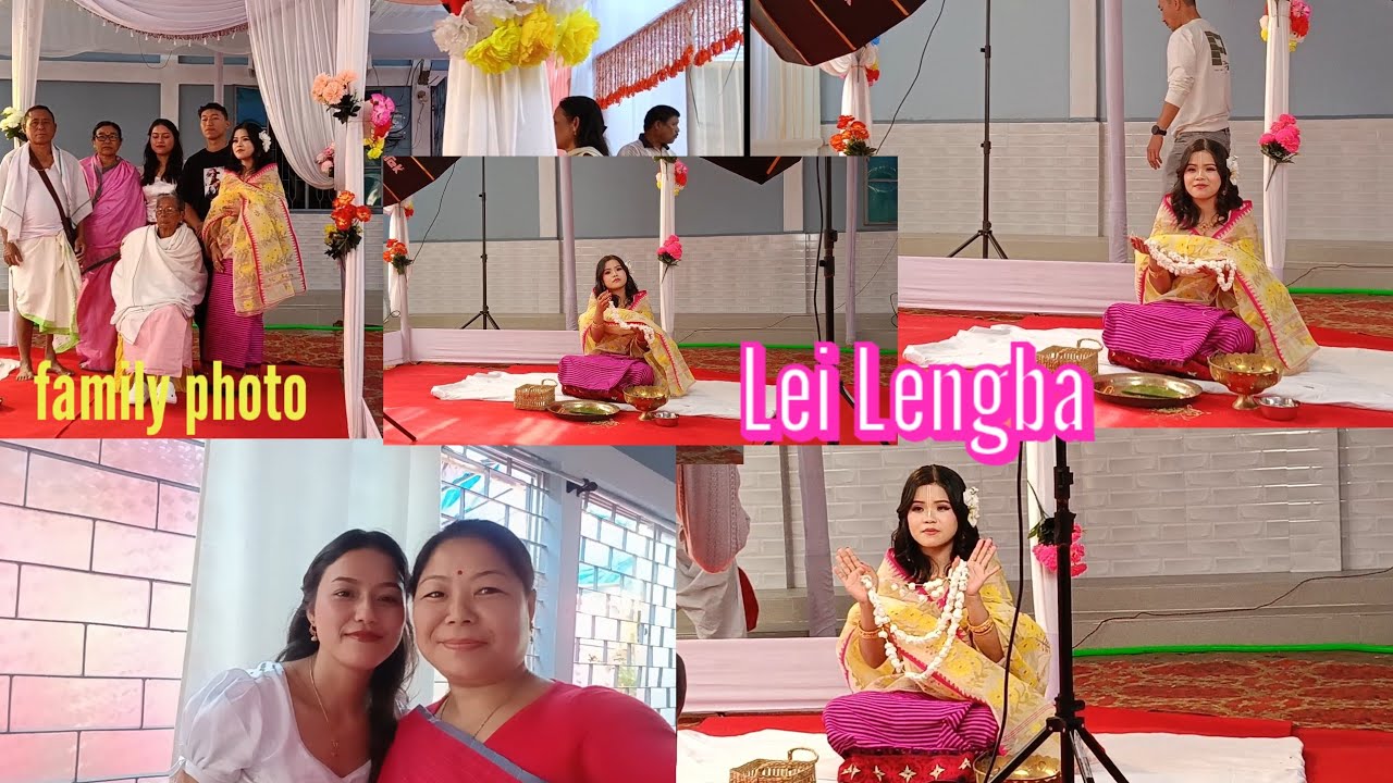 Manipuri Luhongba || Shyamola weds Chinglemba || keina Lei lengba ||