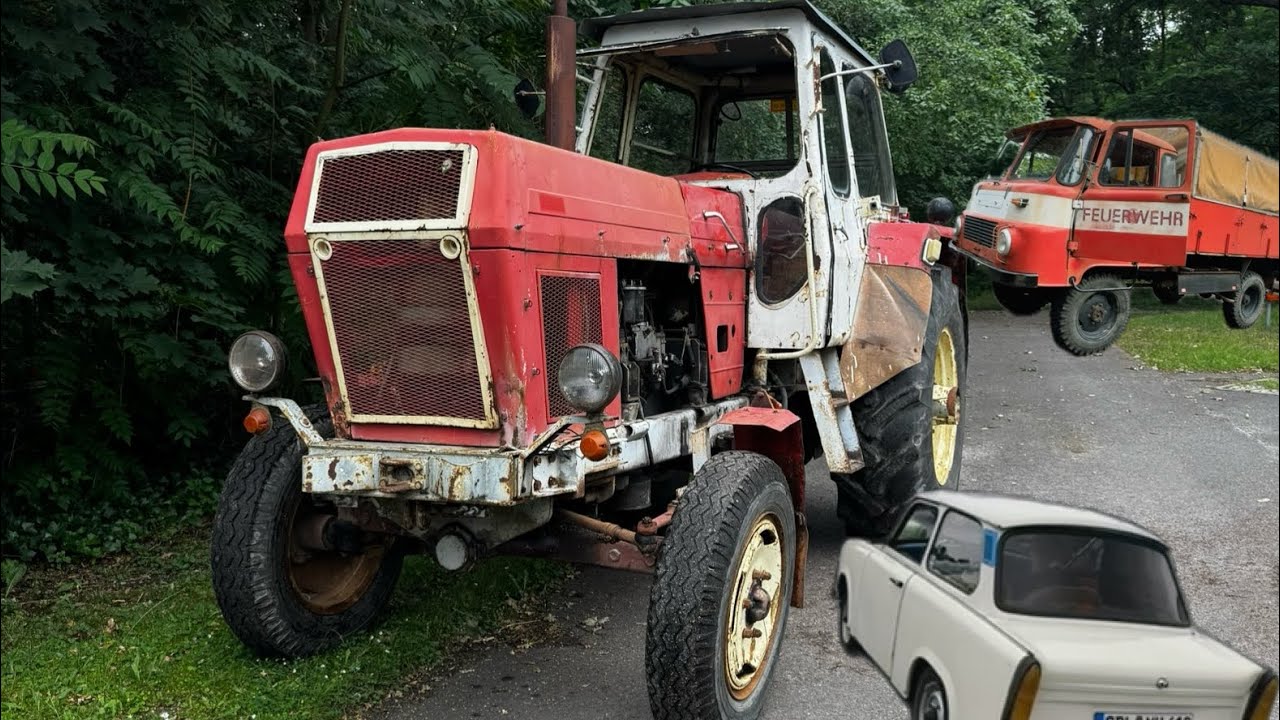 Vorbereitungen fürs Ostblocktreffen Pütnitz 🚜 | ZT 300 ZMF bewegt, Robur LO & Trabant 601 startklar!