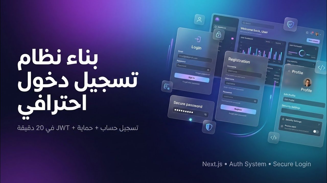 كيف تبني نظام تسجيل دخول احترافي بـ Next.js 
