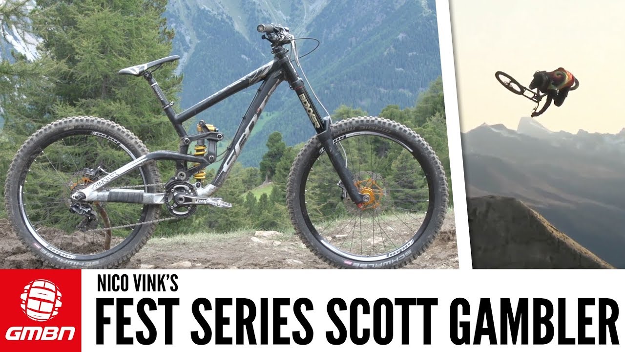 Nico Vink's Scott Gambler Fest Series Downhill Bike | GMBN Pro Bikes