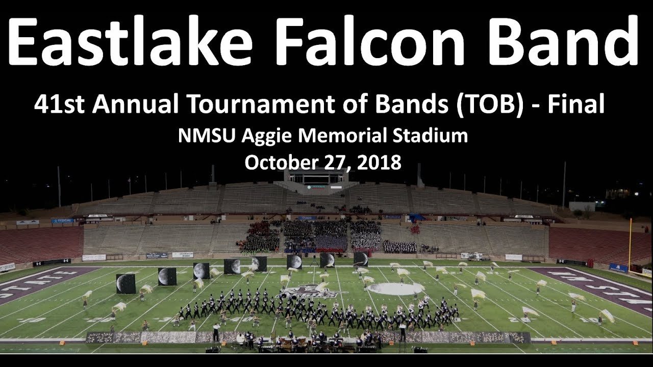 Eastlake High School Falcon Band at 2018 TOB Final - 4K