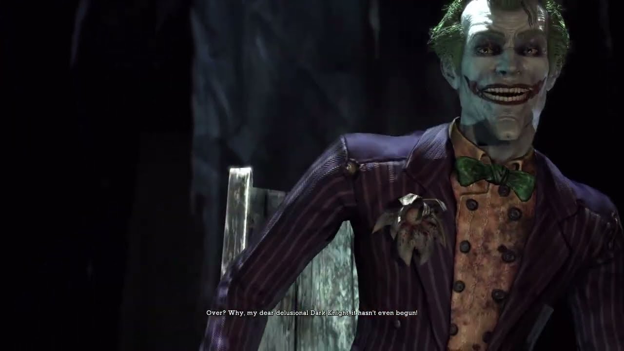 THE LONG NIGHT IS FINALLY OVER [BATMAN ARKHAM ASYLUM END]