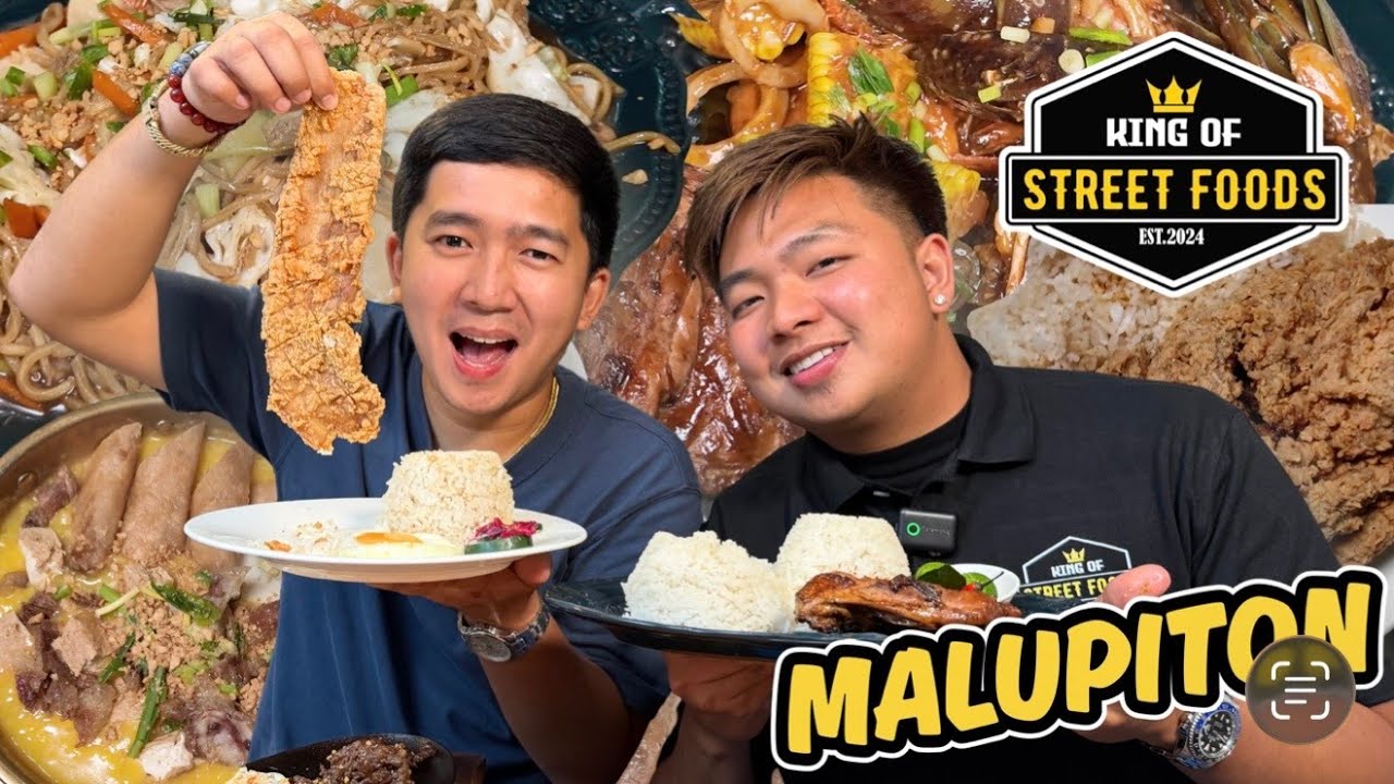 MALUPITON may NEGOSYO na pala. LAHAT ng MASASARAP na STREET FOODS nandito na | KAFOODTRIP