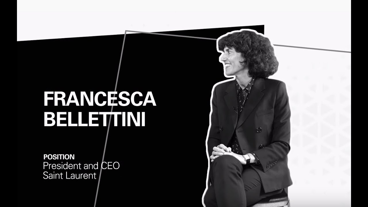 Executive Chat with Francesca Bellettini, President and CEO of Saint Laurent