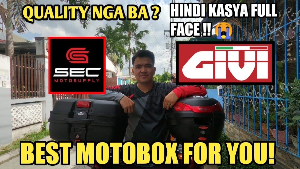 SEC 32L Box vs GIVI Box (Which one is better?)