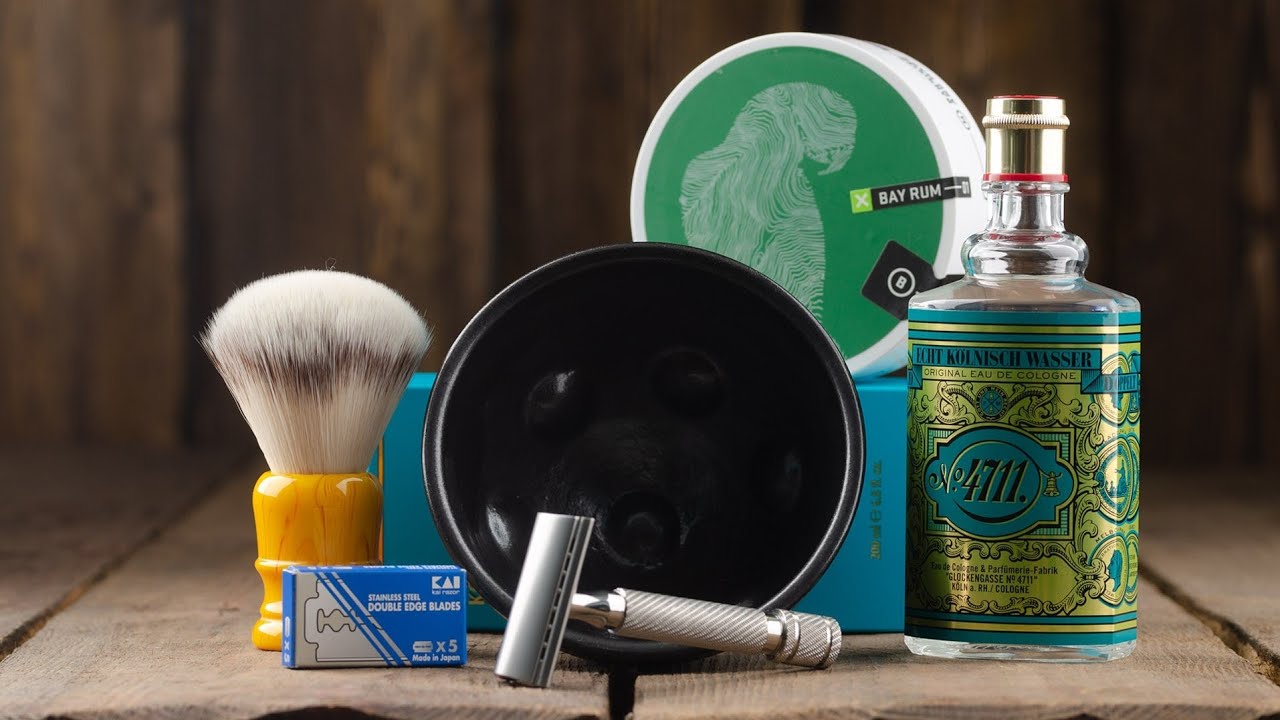 Бритьё: станок iKon 102 slant, одеколон 4711, мыло Barrister and man, чаша Уран, лезвия KAI