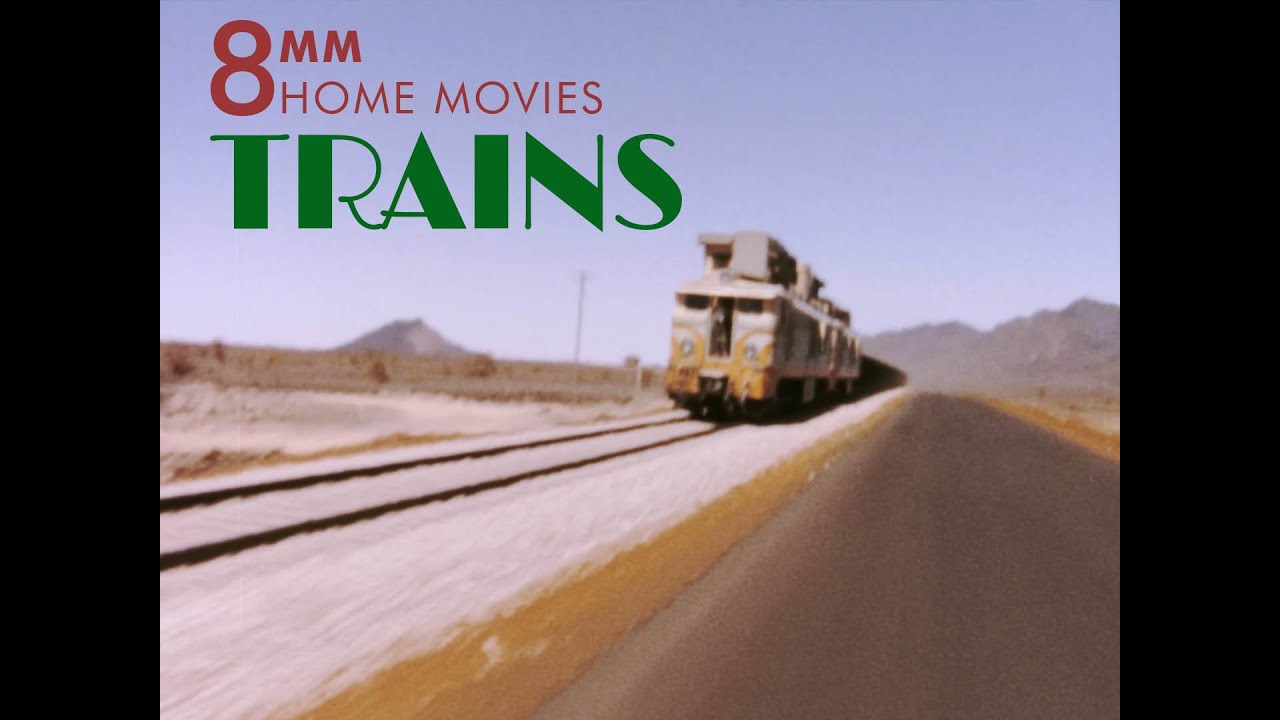Vintage Train Archival Footage | Rare 8mm & Super 8 Films (1950s–1980s)