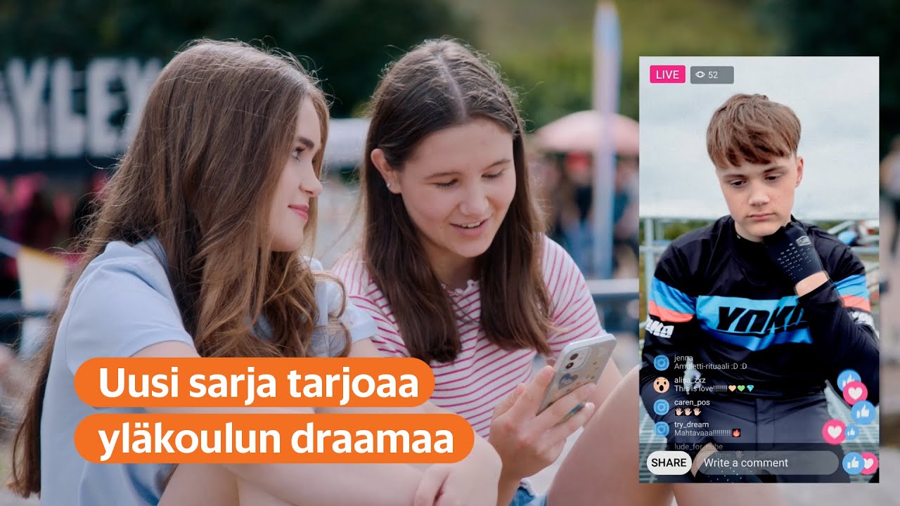 Supernormaalia-sarjassa eletään yläkoulun arkea
